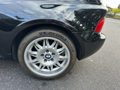 1999 BMW Z3 Coupe in Jet Black 2 over Extended Black
