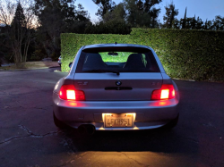 1999 BMW Z3 Coupe in Arctic Silver Metallic over Black