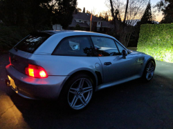 1999 BMW Z3 Coupe in Arctic Silver Metallic over Black