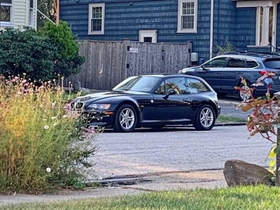1999 BMW Z3 Coupe in Jet Black 2 over E36 Sand Beige