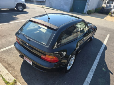 1999 BMW Z3 Coupe in Jet Black 2 over E36 Sand Beige