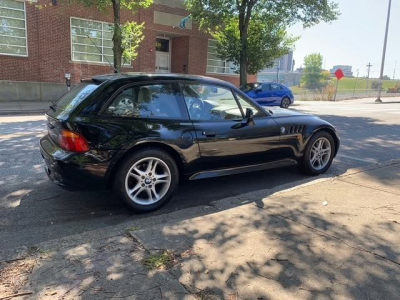 1999 BMW Z3 Coupe in Jet Black 2 over E36 Sand Beige