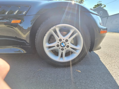 1999 BMW Z3 Coupe in Jet Black 2 over E36 Sand Beige
