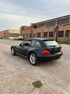 1999 BMW Z3 Coupe in Jet Black 2 over E36 Sand Beige