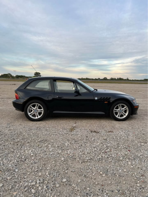 1999 BMW Z3 Coupe in Jet Black 2 over E36 Sand Beige