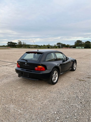1999 BMW Z3 Coupe in Jet Black 2 over E36 Sand Beige