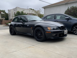 1999 BMW Z3 Coupe in Cosmos Black Metallic over Black