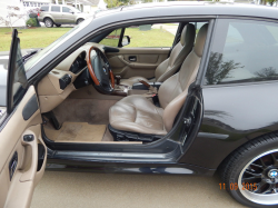 1999 BMW Z3 Coupe in Jet Black 2 over E36 Sand Beige