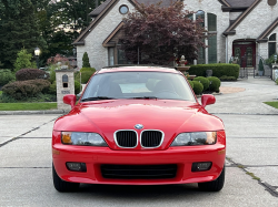 1999 BMW Z3 Coupe in Hell Red over Black