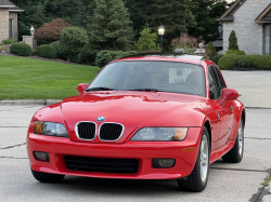 1999 BMW Z3 Coupe in Hell Red over Black