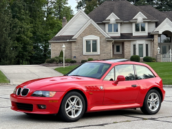 1999 BMW Z3 Coupe in Hell Red over Black