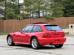 1999 BMW Z3 Coupe in Hell Red over Black