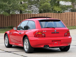 1999 BMW Z3 Coupe in Hell Red over Black