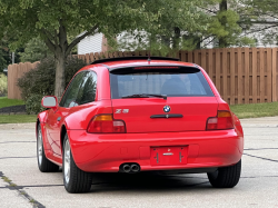 1999 BMW Z3 Coupe in Hell Red over Black