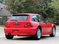 1999 BMW Z3 Coupe in Hell Red over Black