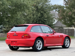 1999 BMW Z3 Coupe in Hell Red over Black