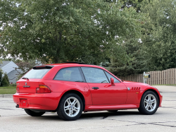 1999 BMW Z3 Coupe in Hell Red over Black