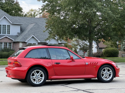 1999 BMW Z3 Coupe in Hell Red over Black