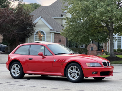 1999 BMW Z3 Coupe in Hell Red over Black