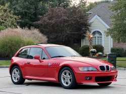 1999 BMW Z3 Coupe in Hell Red over Black