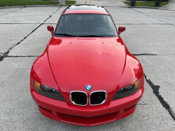 1999 BMW Z3 Coupe in Hell Red over Black