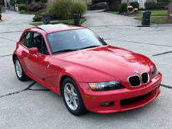 1999 BMW Z3 Coupe in Hell Red over Black