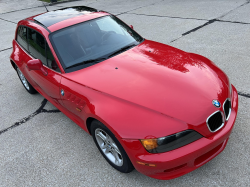 1999 BMW Z3 Coupe in Hell Red over Black