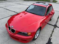 1999 BMW Z3 Coupe in Hell Red over Black