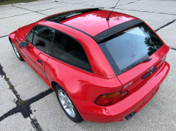 1999 BMW Z3 Coupe in Hell Red over Black