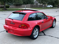 1999 BMW Z3 Coupe in Hell Red over Black