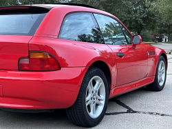 1999 BMW Z3 Coupe in Hell Red over Black