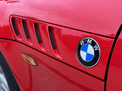 1999 BMW Z3 Coupe in Hell Red over Black