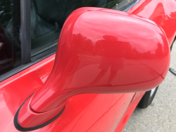 1999 BMW Z3 Coupe in Hell Red over Black