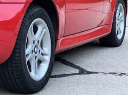 1999 BMW Z3 Coupe in Hell Red over Black