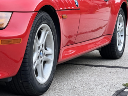 1999 BMW Z3 Coupe in Hell Red over Black