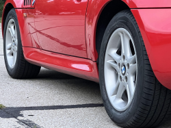 1999 BMW Z3 Coupe in Hell Red over Black