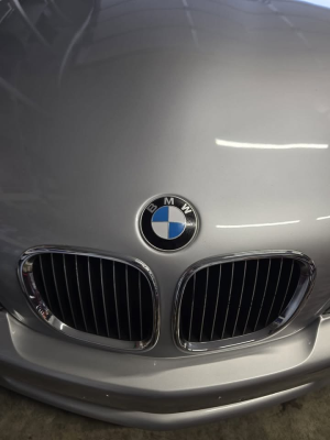 1999 BMW Z3 Coupe in Arctic Silver Metallic over Black