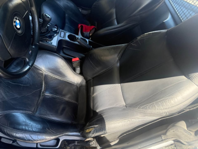 1999 BMW Z3 Coupe in Arctic Silver Metallic over Black