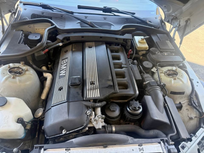 1999 BMW Z3 Coupe in Arctic Silver Metallic over Black