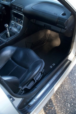 1999 BMW Z3 Coupe in Arctic Silver Metallic over Black