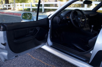 1999 BMW Z3 Coupe in Arctic Silver Metallic over Black