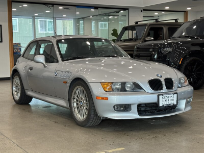 1999 BMW Z3 Coupe in Arctic Silver Metallic over Black