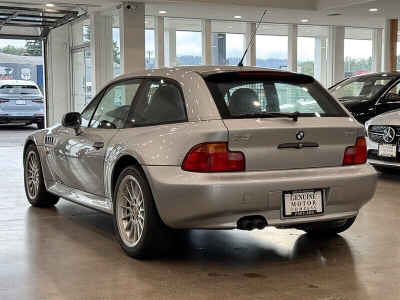 1999 BMW Z3 Coupe in Arctic Silver Metallic over Black