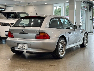 1999 BMW Z3 Coupe in Arctic Silver Metallic over Black