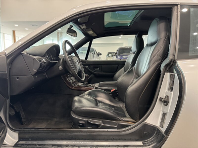 1999 BMW Z3 Coupe in Arctic Silver Metallic over Black