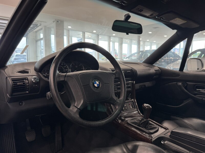 1999 BMW Z3 Coupe in Arctic Silver Metallic over Black
