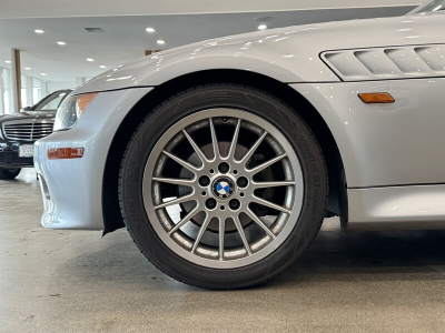 1999 BMW Z3 Coupe in Arctic Silver Metallic over Black