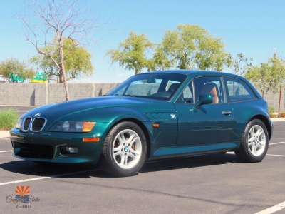 1999 BMW Z3 Coupe in Boston Green Metallic over Walnut