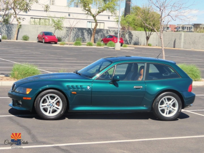 1999 BMW Z3 Coupe in Boston Green Metallic over Walnut