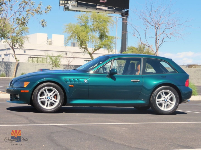 1999 BMW Z3 Coupe in Boston Green Metallic over Walnut